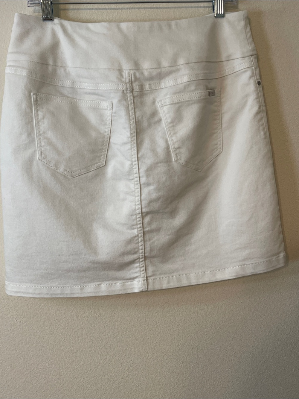S.C. & Co. White Denim Skort - Picture 12 of 16